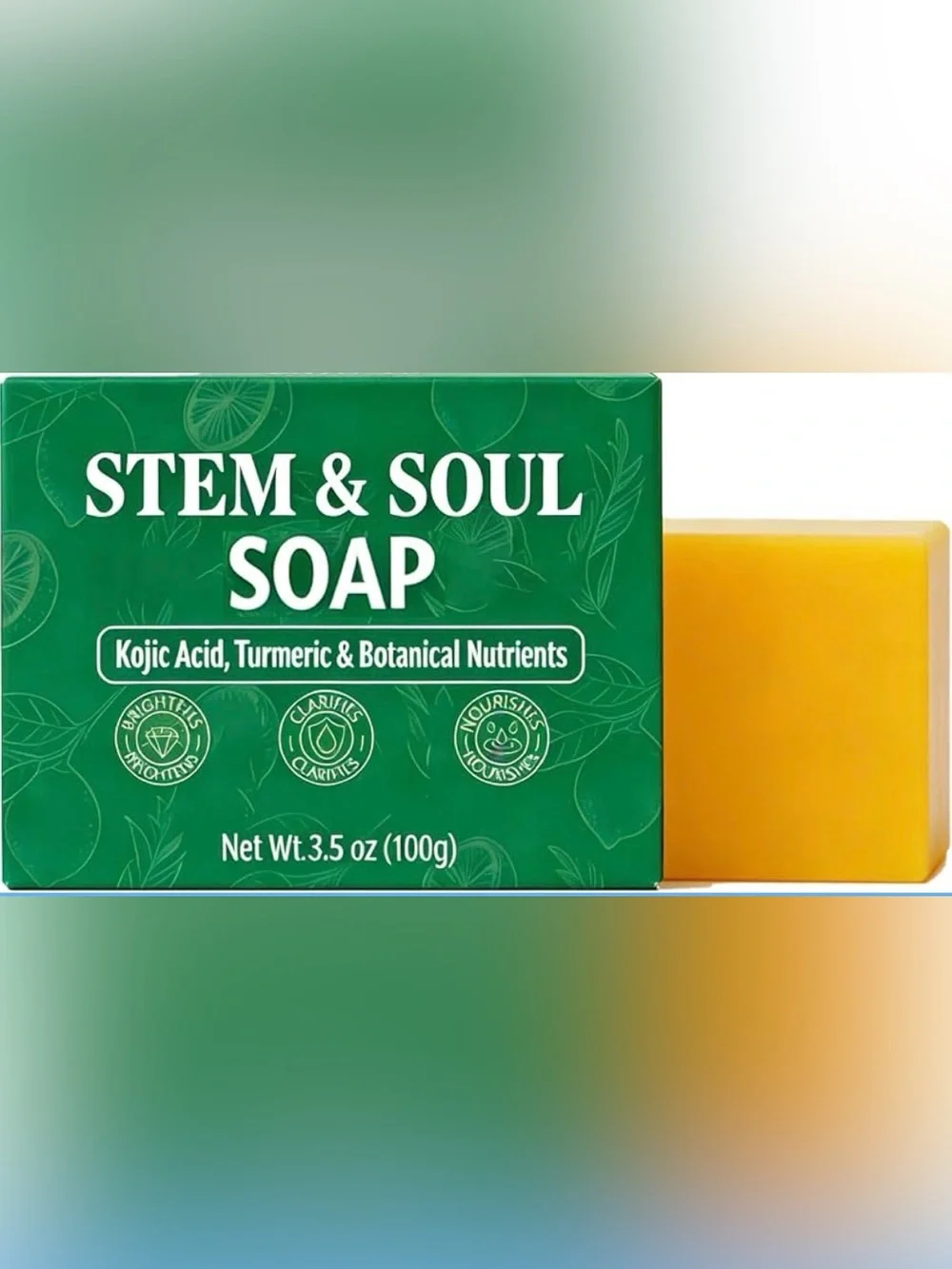 Turmeric Lemon Soap Bar For Dark Spots